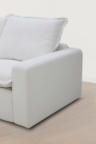 Tulum - 3 Seat Triple Electric Recliner: Dewi Vanille