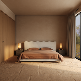 Airlie Boucle Bed Frame