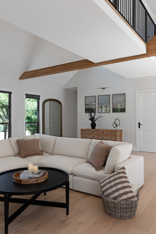 Cali Modular 5 Seat Corner Sofa - Sol Ivory