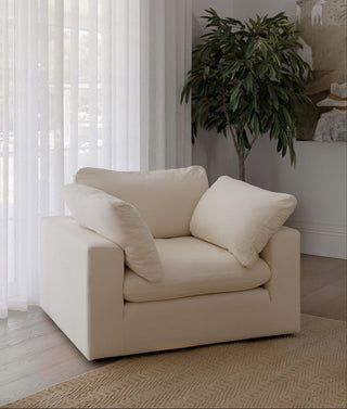 Cali Lounge Chair - Sol Ivory