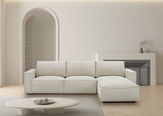 Maui 3 Seater with Ottoman - Elk Oat