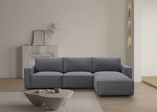 Maui 3 Seater with Ottoman - Elk Hazy