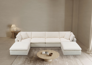 Cali Modular 6 Piece Sofa - Sol Ivory