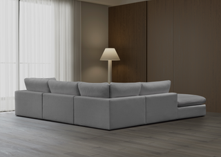 Cali Modular 5 Piece Chaise - Sol Grey