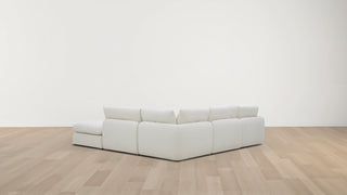 Cali Mark II 5 Seat Chaise - Dune Tide