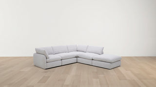 Cali Mark II 5 Seat Chaise - Dune Shell