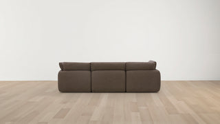Cali Mark II 4 Piece Chaise - Dune Espresso