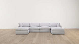 Cali Mark II 6 Piece Sofa - Dune Shell