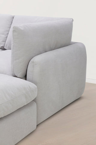 Cali Mark II 4 Piece Chaise - Dune Shell