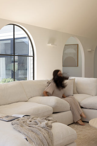 Cali Mark II 6 Piece Sofa - Dune Tide