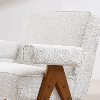 Fabric Swatch - Boucle Arctic