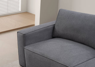 Maui 3 Seater with Ottoman - Elk Hazy