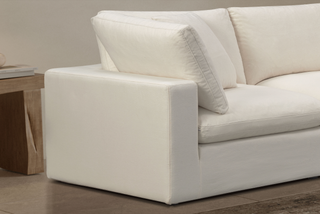 Cali Modular 5 Seat Corner Sofa - Sol Ivory